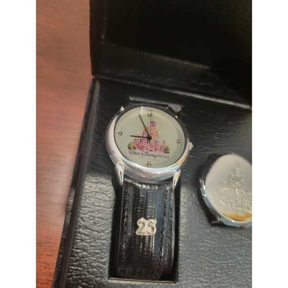 Disney Catalog Walt Disney World 25th Anniversary Birthday Cake Watch and Pin - Picture 3 of 6